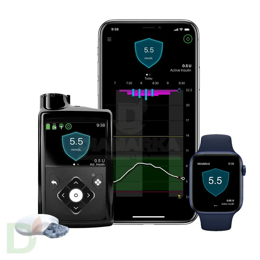 Инсулиновая помпа Medtronic MiniMed 720G MMT-1859