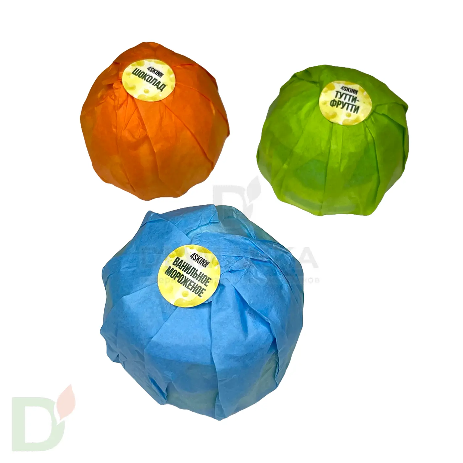 Бокс - Бомбочки для ванны детские (з шт в комплекте) в Красноярске