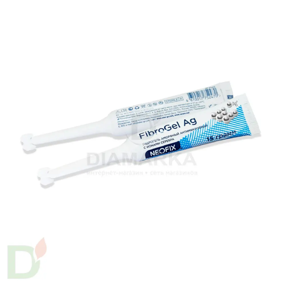 Гидрогель антимикробный NEOFIX FibroGel Fg с ионами серебра 15г в Красноярске