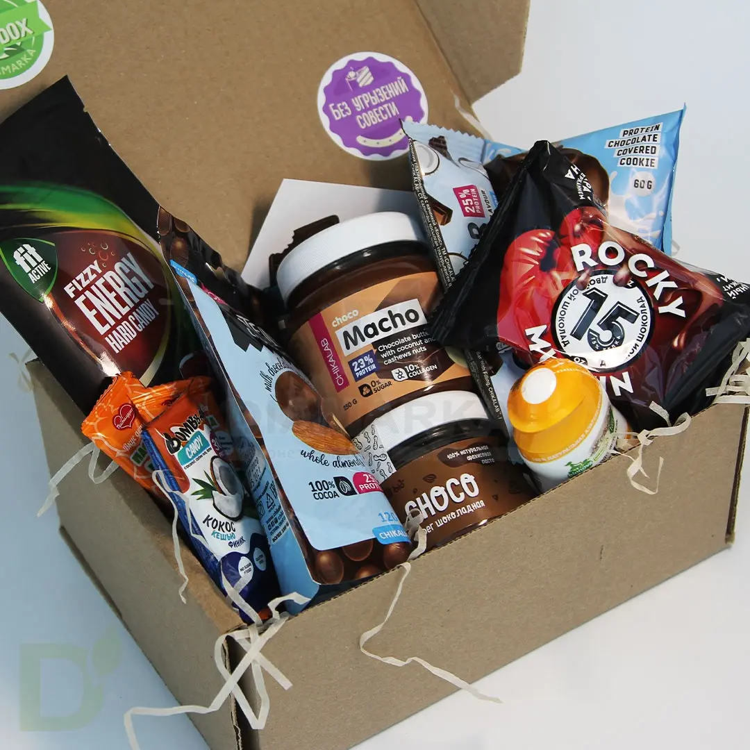 Бокс с полезными продуктами "ПП-box Без угрызений совести" в Красноярске