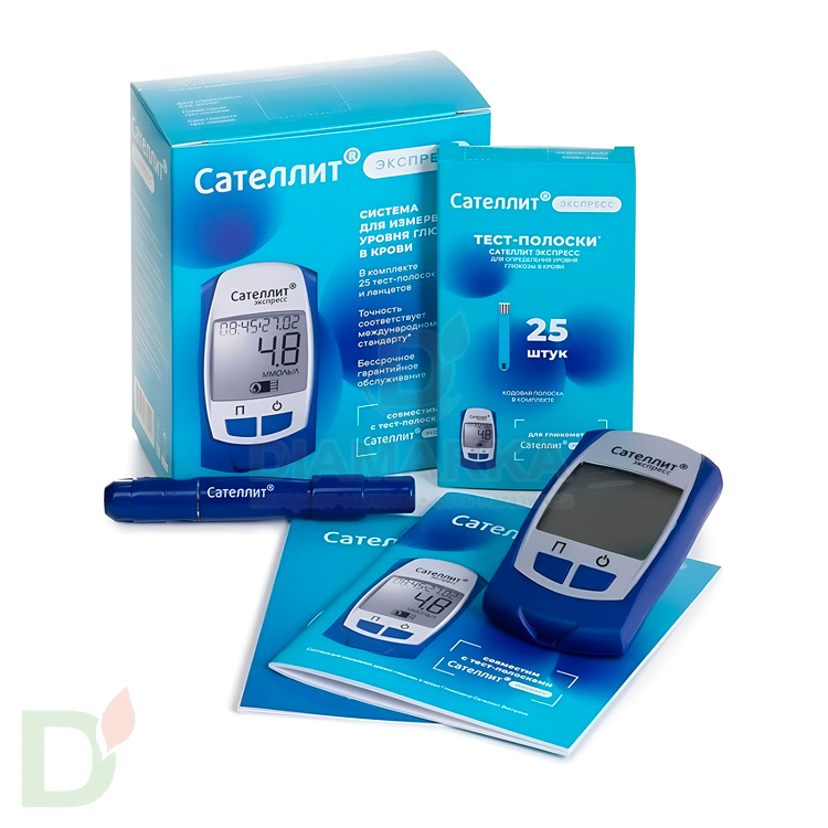 Глюкометр Сателлит Экспресс в Красноярске
