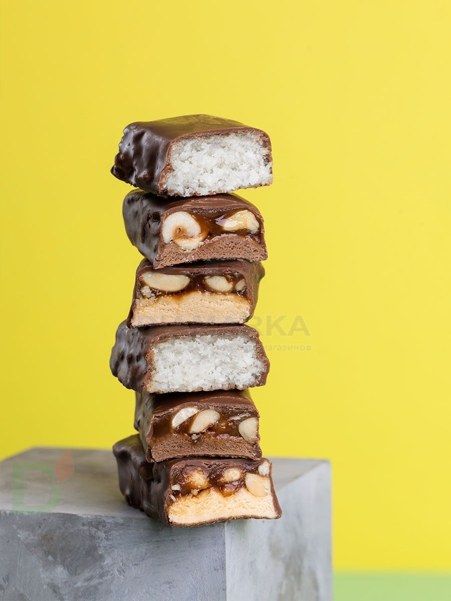 Батончик протеиновый FitnesShock Кокос 50гр. в Красноярске