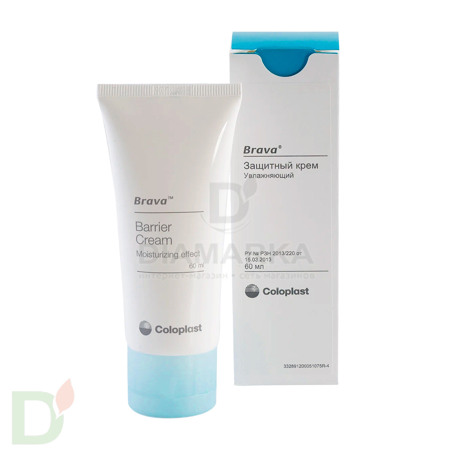 Крем защитный Колопласт Брава, туба 60 мл.