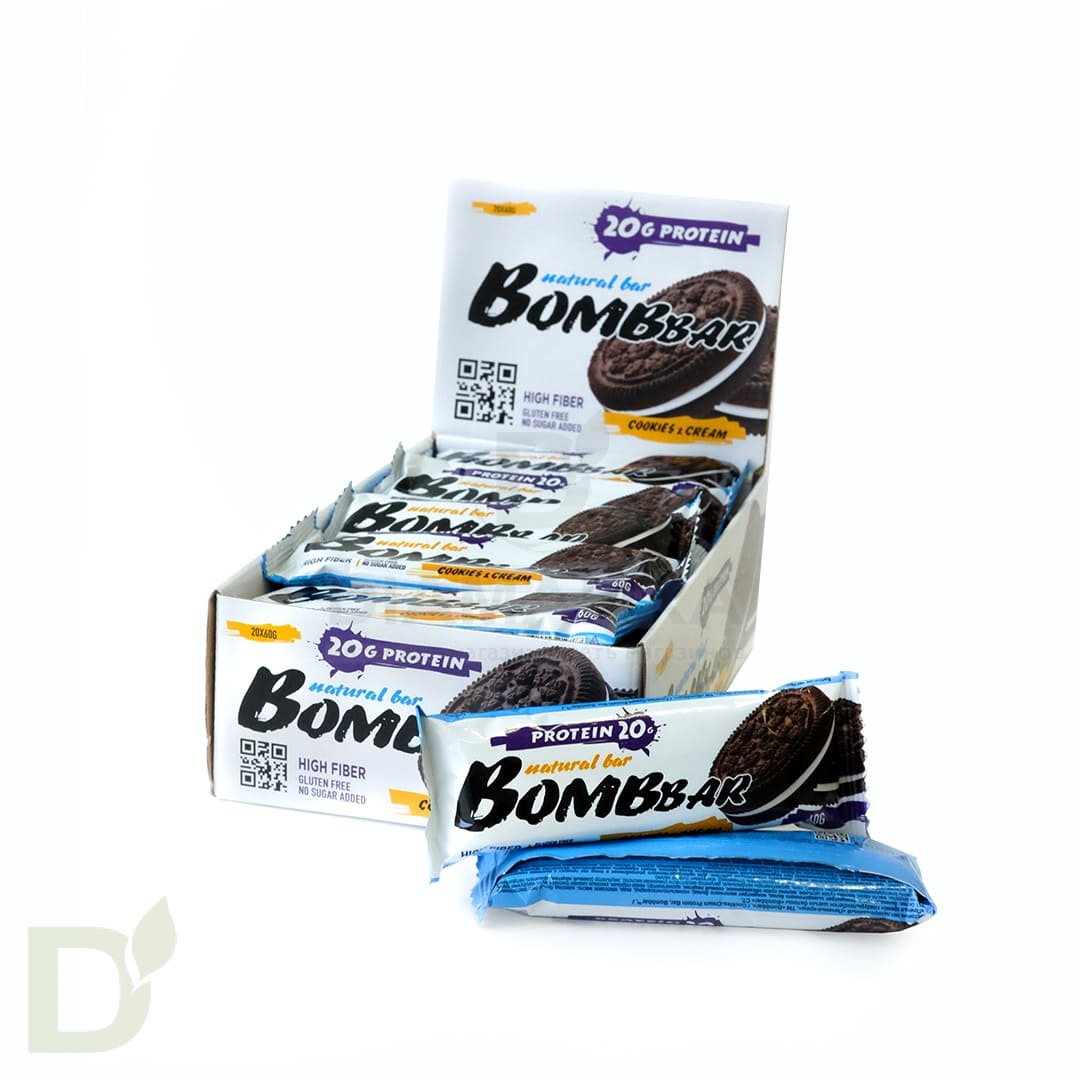 Батончик BOMBBAR Печенье с кремом 60 гр. в Красноярске