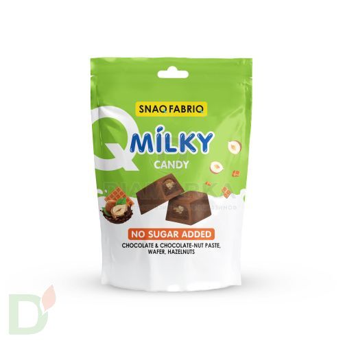 Конфеты Snaq Fabriq Milky с шоколадно-ореховой пастой, вафлей и фундуком 130гр New