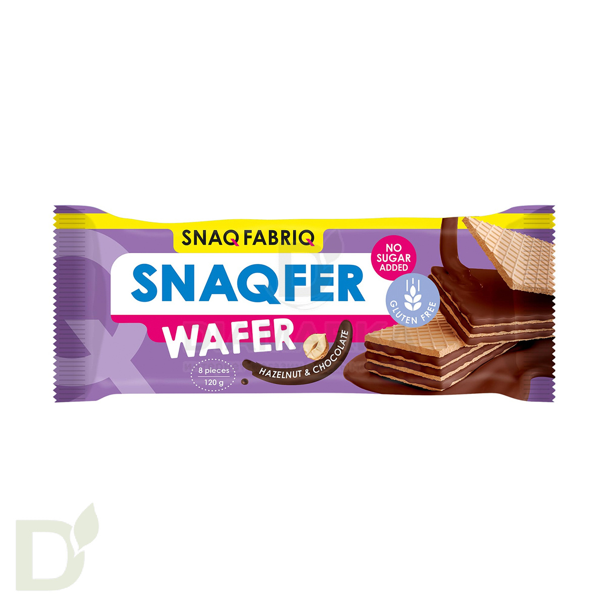 Вафли Snaq Fabriq WAFER неглазированные шоколад-фундук, 120гр в Красноярске