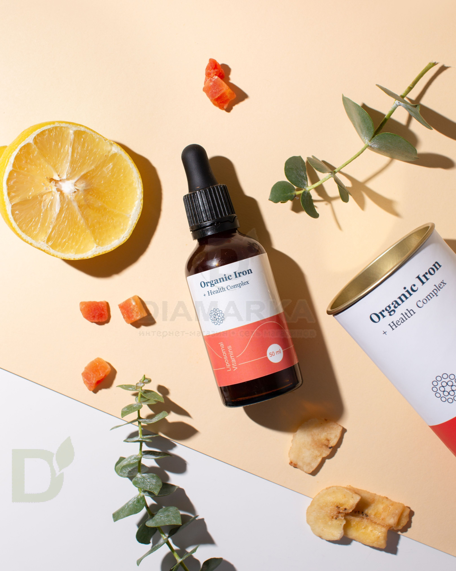 Витамины Liposomal Vitamins ORGANIC IRON 50мл флакон в Красноярске