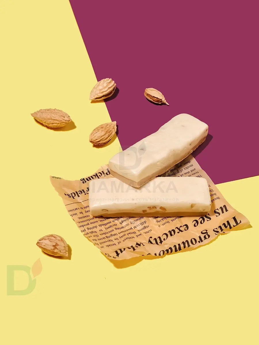 Батончик протеиновый FitnesShock Карамельный мусс с миндалем 40гр. в Красноярске