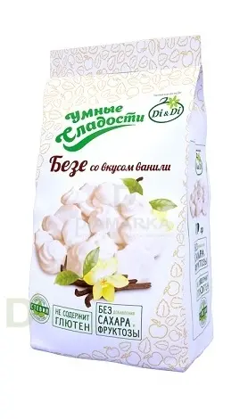 Безе без сахара Умные сладости Ваниль 70гр. в Красноярске