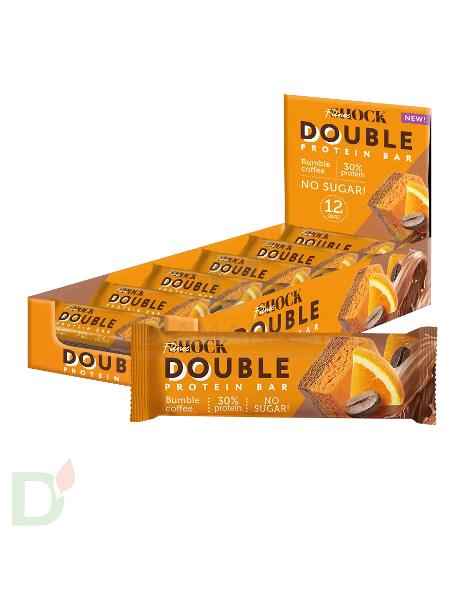 Батончик протеиновый FitnesShock Апельсиновый кофе 40гр. в Красноярске