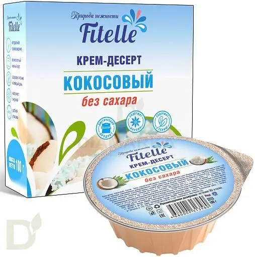 Крем-десерт "Кокосовый" 100г
