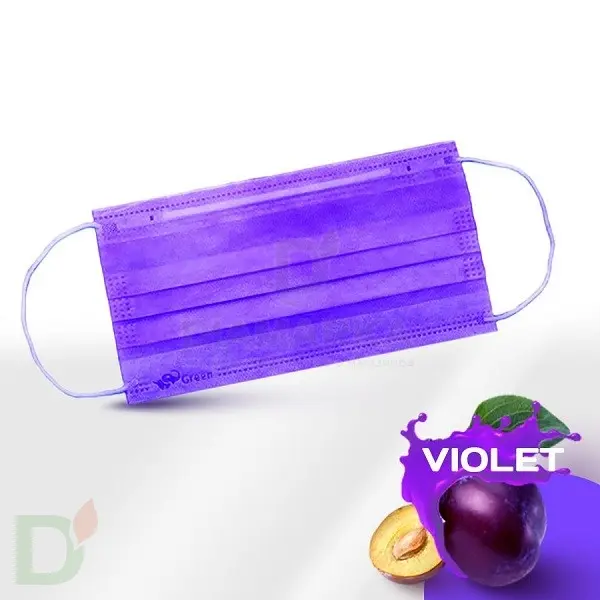 Маска медицинская 3-х слойная,  1упаковка (50шт)