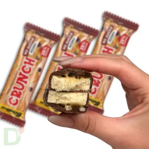 Батончик протеиновый BOMBBAR глазированный Кранч Ваниль Чизкейк 50гр. в Красноярске