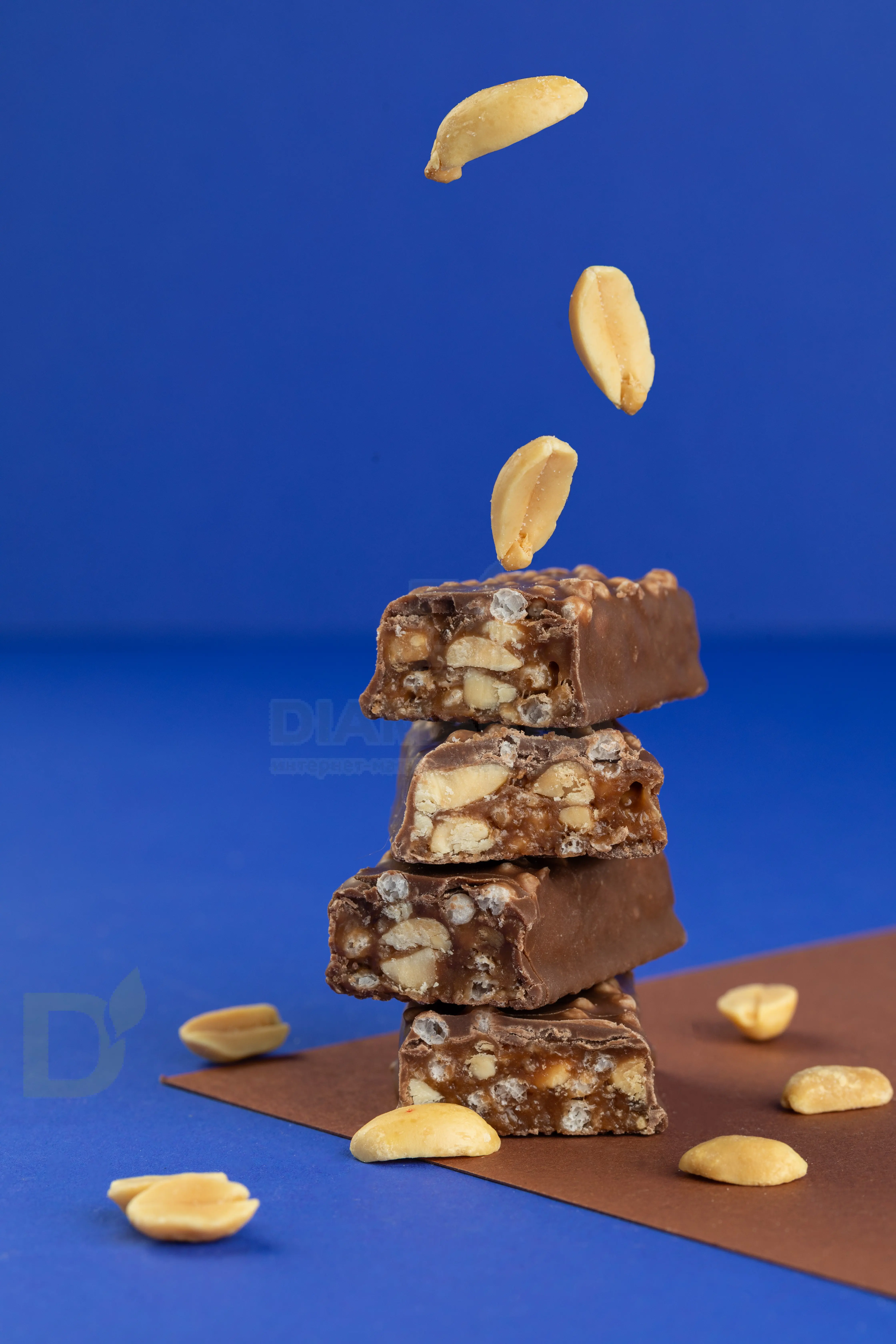 Батончик глазированный FitnesShock SHOCKER арахис-шоколад 35гр. в Красноярске