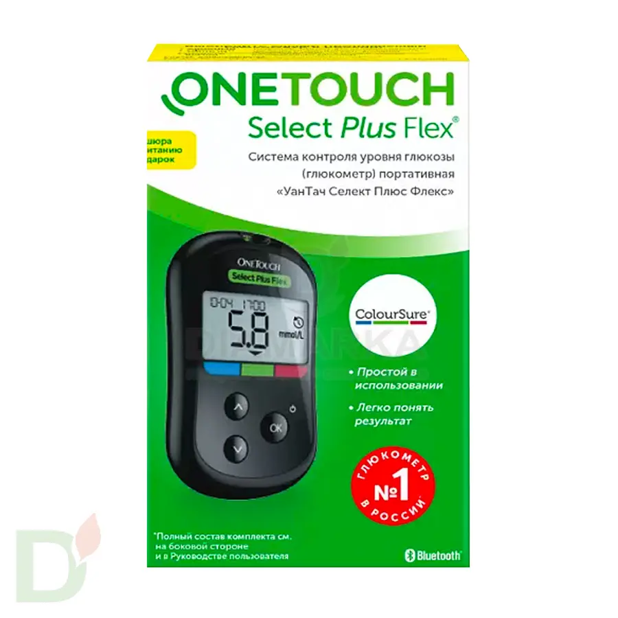 Глюкометр OneTouch Select Plus Flex в Красноярске